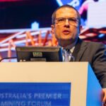 Capricorn Metals executive chairman Mark Clark during Diggers &