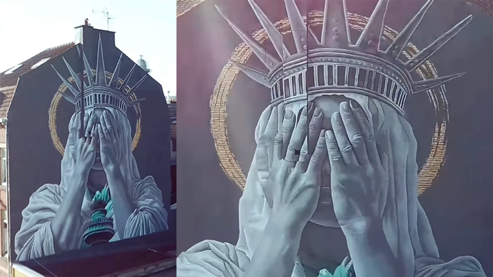 france-s-mural-critiques-u-s-on-july-4th-reflects-on-liberty-s-legacy