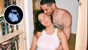 Pete Davidson and model Elsie Hewitt are expecting their first child together.