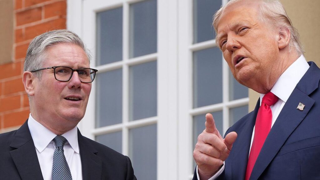 U.S. President Donald Trump Visits Scotland For Rounds Of Golf And Trade Talks