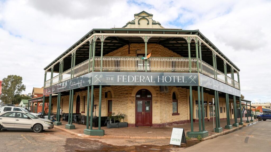 The Federal Hotel, Kalgoorlie-Boulder, pictured on Wednesday, Au