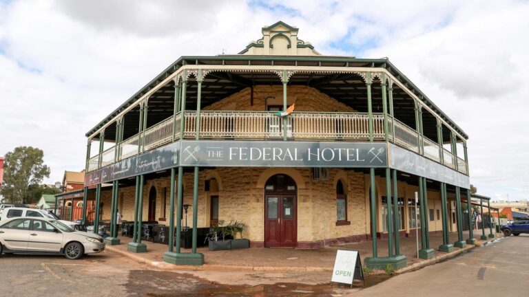 The Federal Hotel, Kalgoorlie-Boulder, pictured on Wednesday, Au
