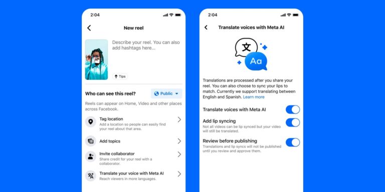 meta-launches-ai-powered-dubbing-for-facebook-and-instagram-creators
