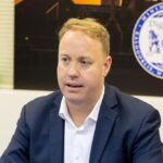 Mines and Petroleum Minister David Michael fronted the media dur