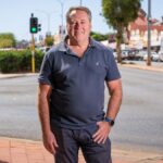 Liberal Member for O'Connor Rick Wilson pictured on Hannan Stree