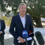 Reece Whitby press conference this morning on Rottnest Island. Picture: Unknown