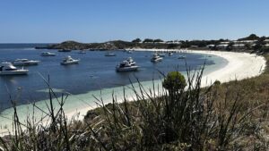 Looking out over Geordie Bay, Rottnest Island~|~|s1DlqEKpQ2