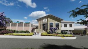 An artist's impression of the proposed childcare centre.
