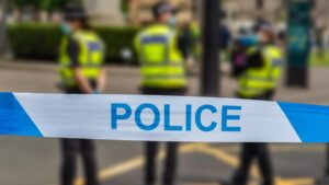 Glasgow Police At An Incident