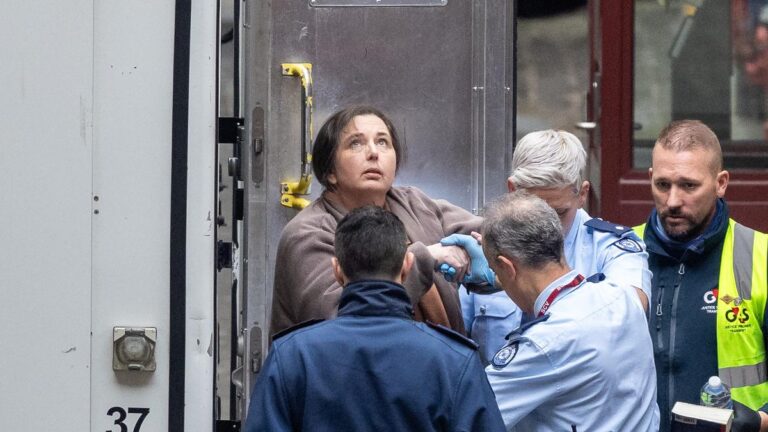 Erin Patterson Arrives At Court In Melbourne Following Triple Murder Conviction
