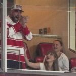 taylor-swift-and-travis-kelce-celebrate-engagement-at-game