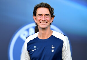 Tottenham Hotspur Training Session And Press Conference - UEFA Super Cup 2025