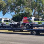 A number of PMG-branded light vehicles.