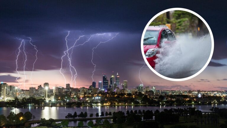 People trapped in cars and homes flooded amid heavy rainfall