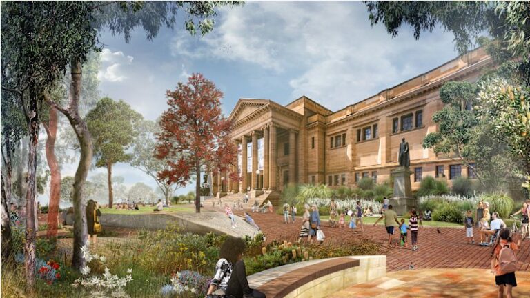27m-revamp-approved-for-state-library-of-nsw-s-forecourt