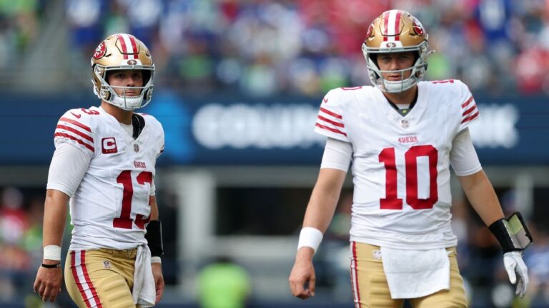 49ers-announce-mac-jones-as-starter-against-saints-with-purdy-injured