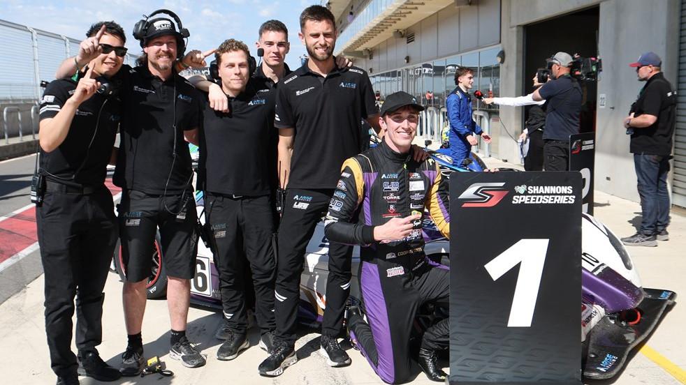 Cooper Cutts won his maiden Radical Cup titile.
