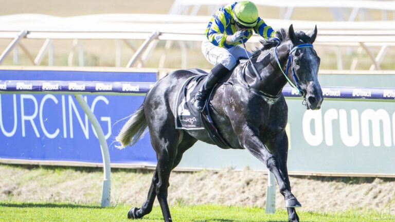 Snowdome wins the 2025 Cyril Flower Stakes for jockey Brad Parnham