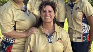 The all female yorga ranger team.