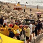 north-cronulla-surf-patrols-kick-off-100th-year-with-bagpiper