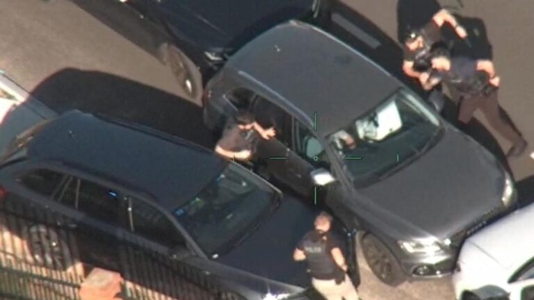 police-chase-ends-dramatically-in-perth-suspect-in-custody