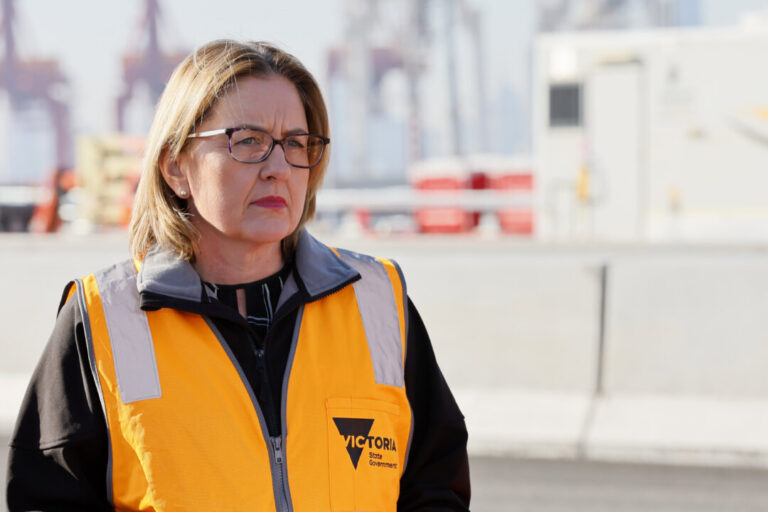 JACINTA ALLAN WEST GATE TUNNEL VISIT