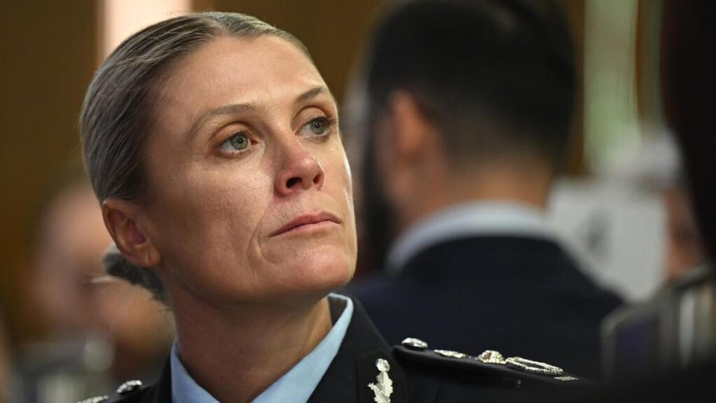 australia-s-first-female-afp-chief-prioritizes-crime-disruption