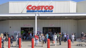 Costco Wholesale at Perth Airport during Easter Monday.