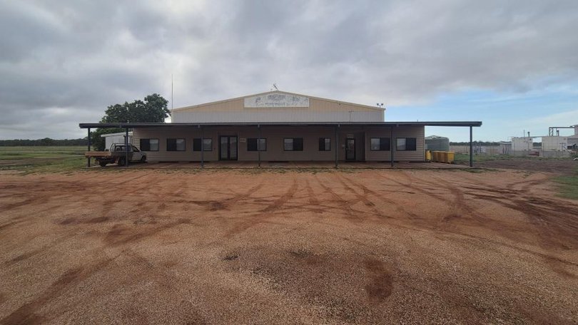 Derby Aiport hangar one.