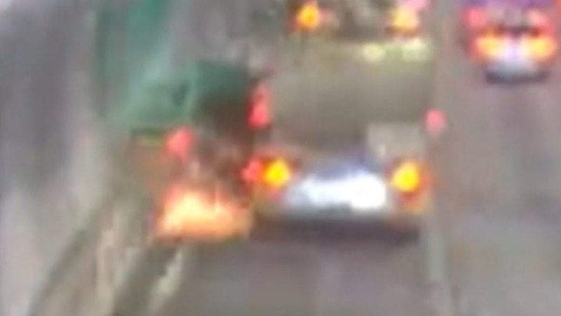 driver-miraculously-escapes-as-tanker-crushes-suv-in-melbourne