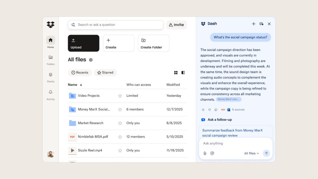 dropbox-expands-dash-ai-features-for-enhanced-user-experience