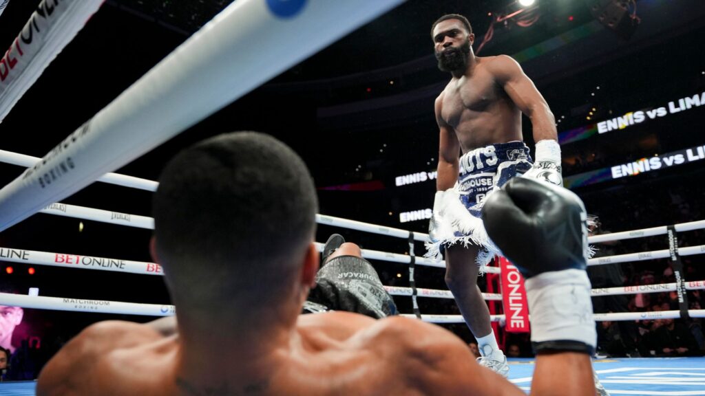 ennis-claims-interim-title-with-first-round-knockout-of-lima