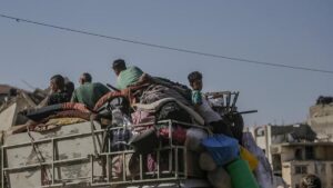 israeli-bombing-in-gaza-city-declines-amid-hostage-negotiations