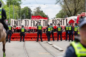 Anti-Immigration Protesters Descend on Melbourne