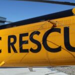 RAC Rescue helicopter.