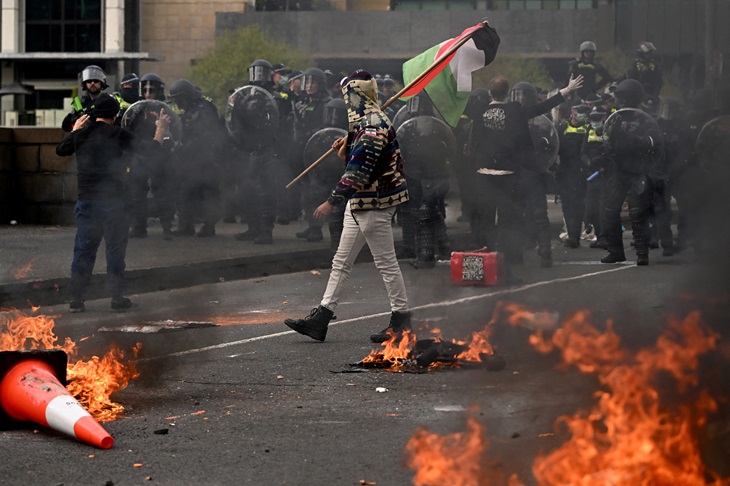 AUSTRALIA-UNREST-DEMONSTRATION