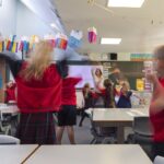 Students Return To School As Victoria Begins Staged Return To Classroom Learning