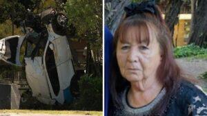 Theena Barton died in a crash while on the job in Perth.