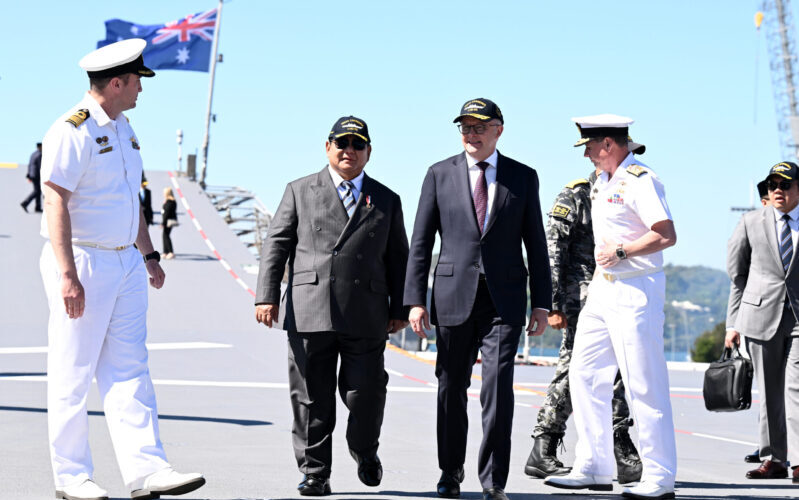 PRABOWO SUBIANTO AUSTRALIA VISIT