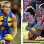 Ella Roberts and Kiara Bowers were both recognised by their AFLW peers.