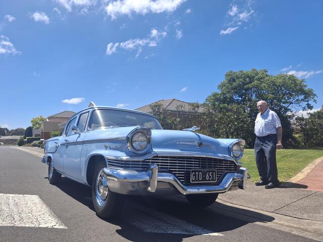 essendon-legend-greg-sewell-showcases-vintage-car-at-market