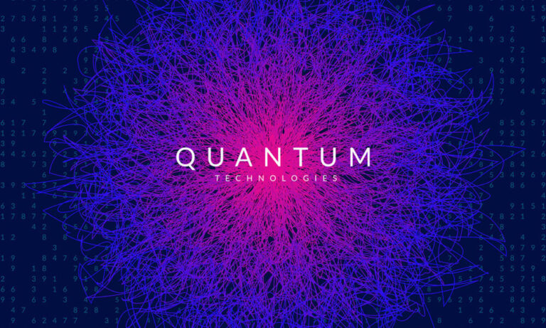 Artificial intelligence background. Technology for big data, vis