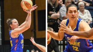 kelsey-griffin-and-marianna-tolo-celebrate-250-wnbl-games-together