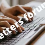 Letters forum