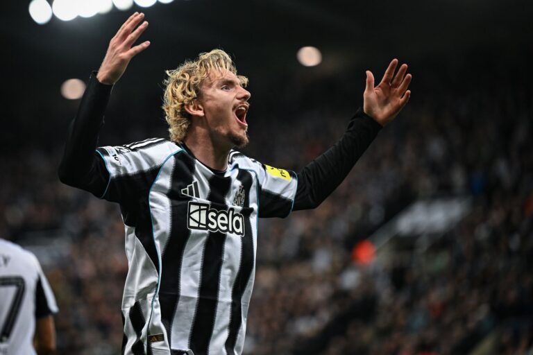 Newcastle United FC v SL Benfica - UEFA Champions League 2025/26 League Phase MD3