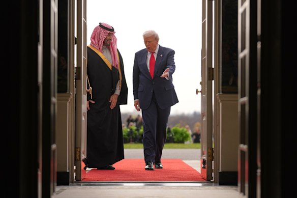 trump-hosts-saudi-crown-prince-downplays-khashoggi-murder