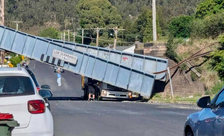 urgent-bridge-collapse-crushes-truck-detours-in-effect-in-lithgow