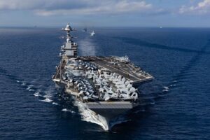 uss-gerald-r-ford-arrives-in-caribbean-amid-venezuela-tensions