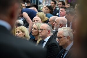 People Join Vigil In Remembrance Of Bondi Shooting Victims