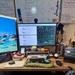 malcolm-owen-revamps-workspace-with-innovative-double-keyboard-setup